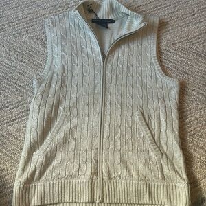 Ralph Lauren golf women’s zip up sweater vest L